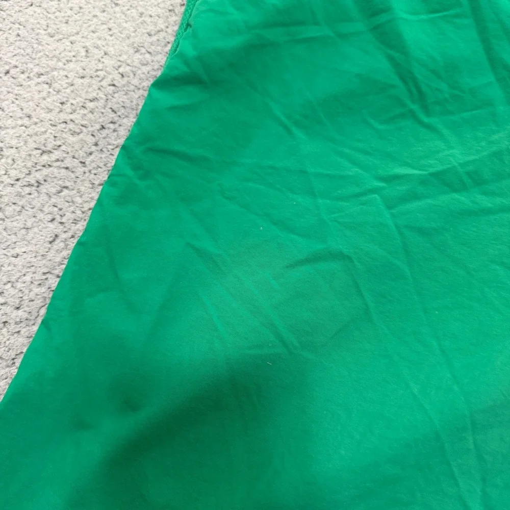 Lands' End Swim Trunks Mens XL 40-42 Green Nylon Mesh Lined  Board Shorts
